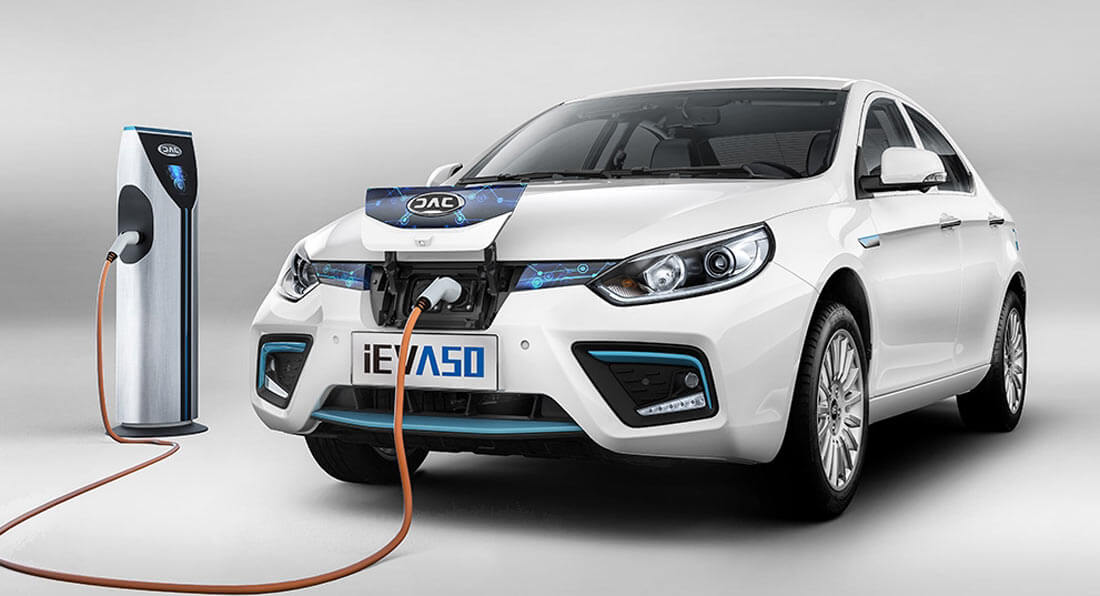 JAC iEV A50 Chinese Sedan Debuts With 500Km Claimed Range