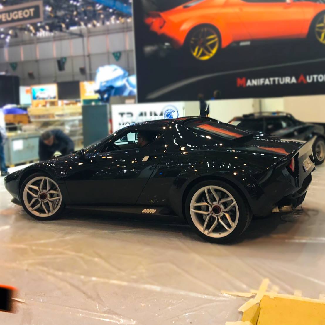 Not-A-Lancia Stratos Concept Is In Geneva With Ferrari Underpinnings