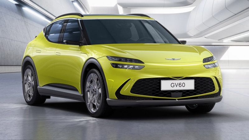 Electric Genesis GV60 debuts with bizarre ‘crystal sphere’ gearshift