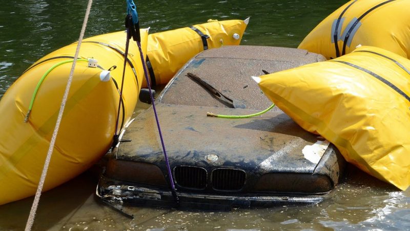 North Carolina fisherman finds stolen BMW in lake