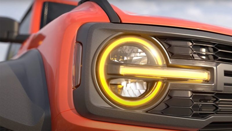 Ford Bronco Raptor high performance SUV teased for 2022