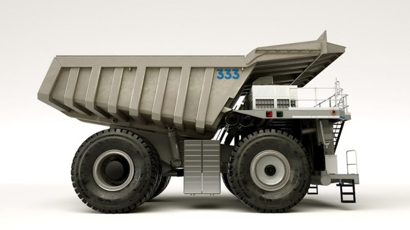 Rolls-Royce reveals giant hybrid mining truck concept