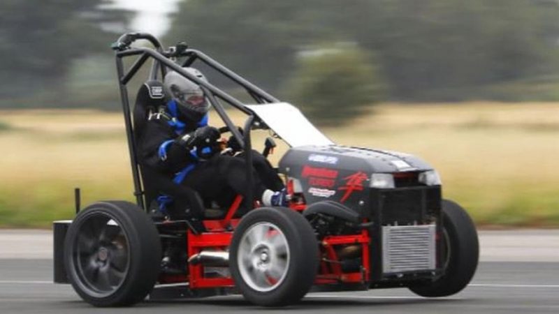 World’s fastest lawnmower hits record 143 mph
