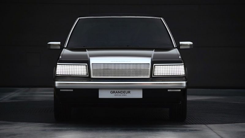 ‘New’ electric Hyundai Grandeur luxury sedan is 35 years old