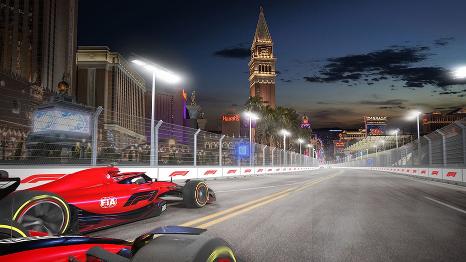 Formula One cars to race down Las Vegas Strip at 212 mph in 2023
