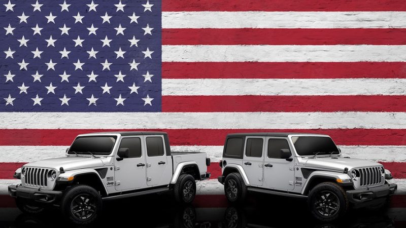 Jeep salutes U.S. military with Wrangler and Gladiator Freedom edition trucks