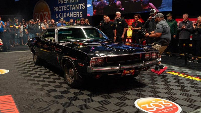 The mysterious 1970 Dodge Challenger ‘Black Ghost’ is up for auction and worth a fortune