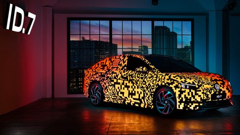 Glowing Volkswagen electric car lights up CES