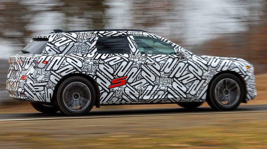 Disguised Acura ZDX SUV has a secret message on it