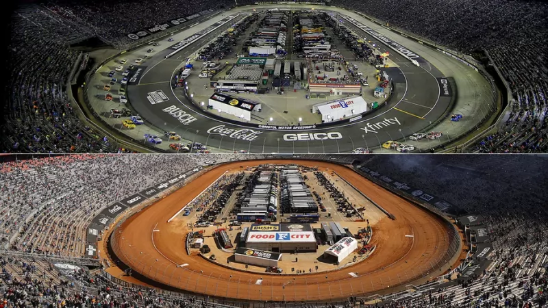 Dirty job: How NASCAR’s Bristol Motor Speedway was converted from concrete to clay