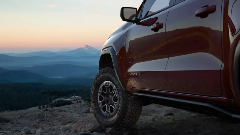 First look: Widebody GMC Canyon AT4X off-road pickup teased for 2023