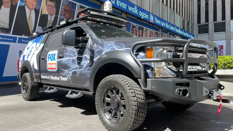 Fox Weather unleashes the ‘Beast’ storm-chasing news truck