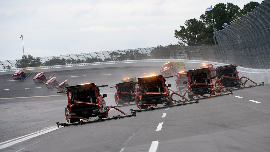 Rain delays NASCAR’s Talladega playoff race to Monday: What to know