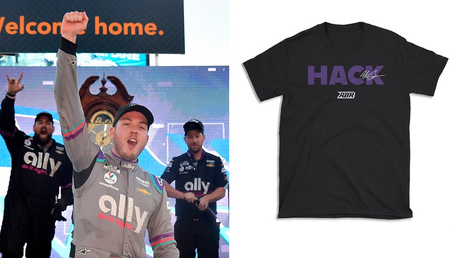 NASCAR: Alex Bowman’s ‘Hack’ shirts are a huge hit and raising money for charity