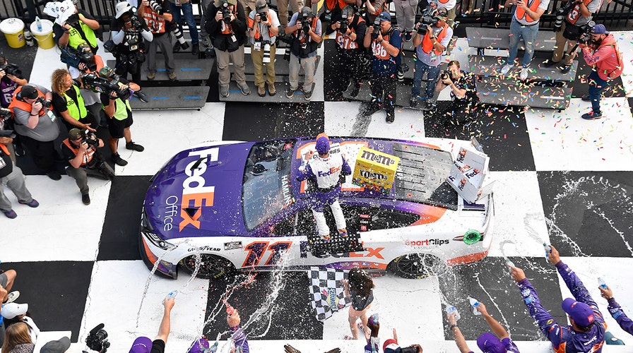 Denny Hamlin was the first NASCAR Cup Series winner disqualified since 1960. Here’s why it took so long
