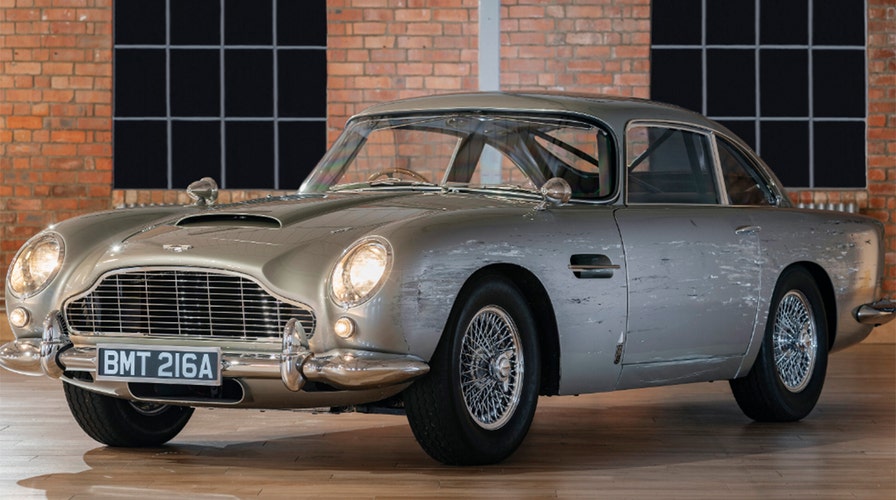 James Bond’s ‘illegal’ Aston Martin DB5 with Gatling guns could sell for $2 million